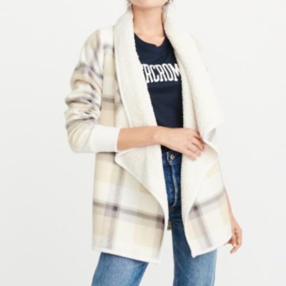 Fleece sherpa jacket